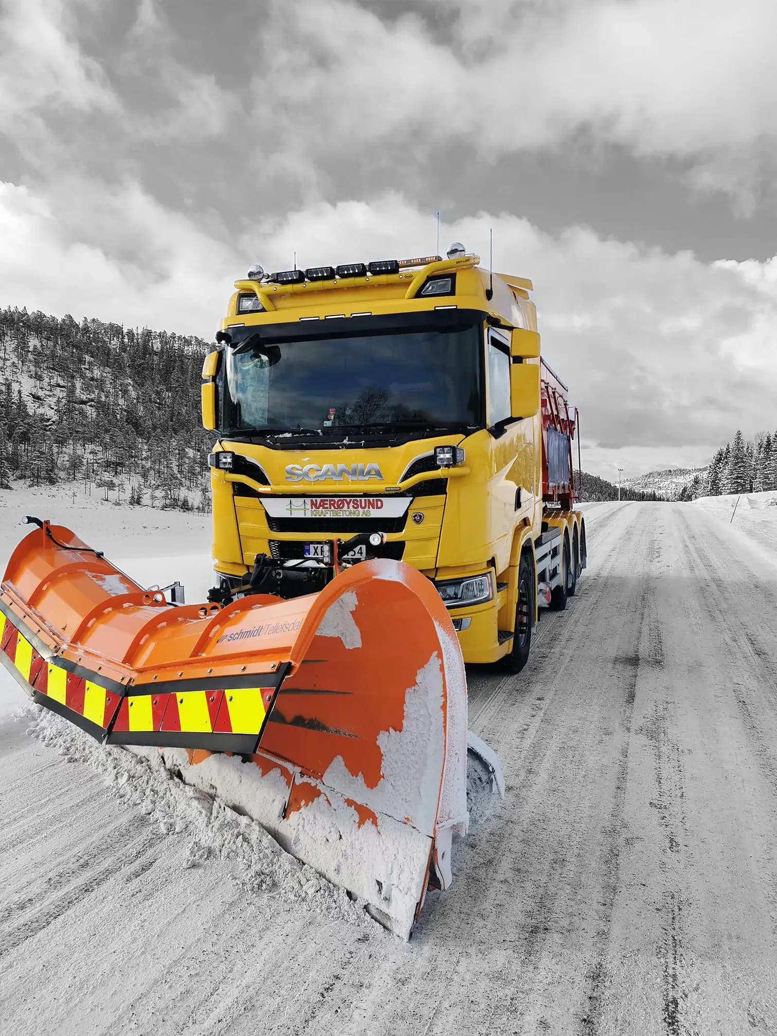 Vinterdrift av private og kommunale veger