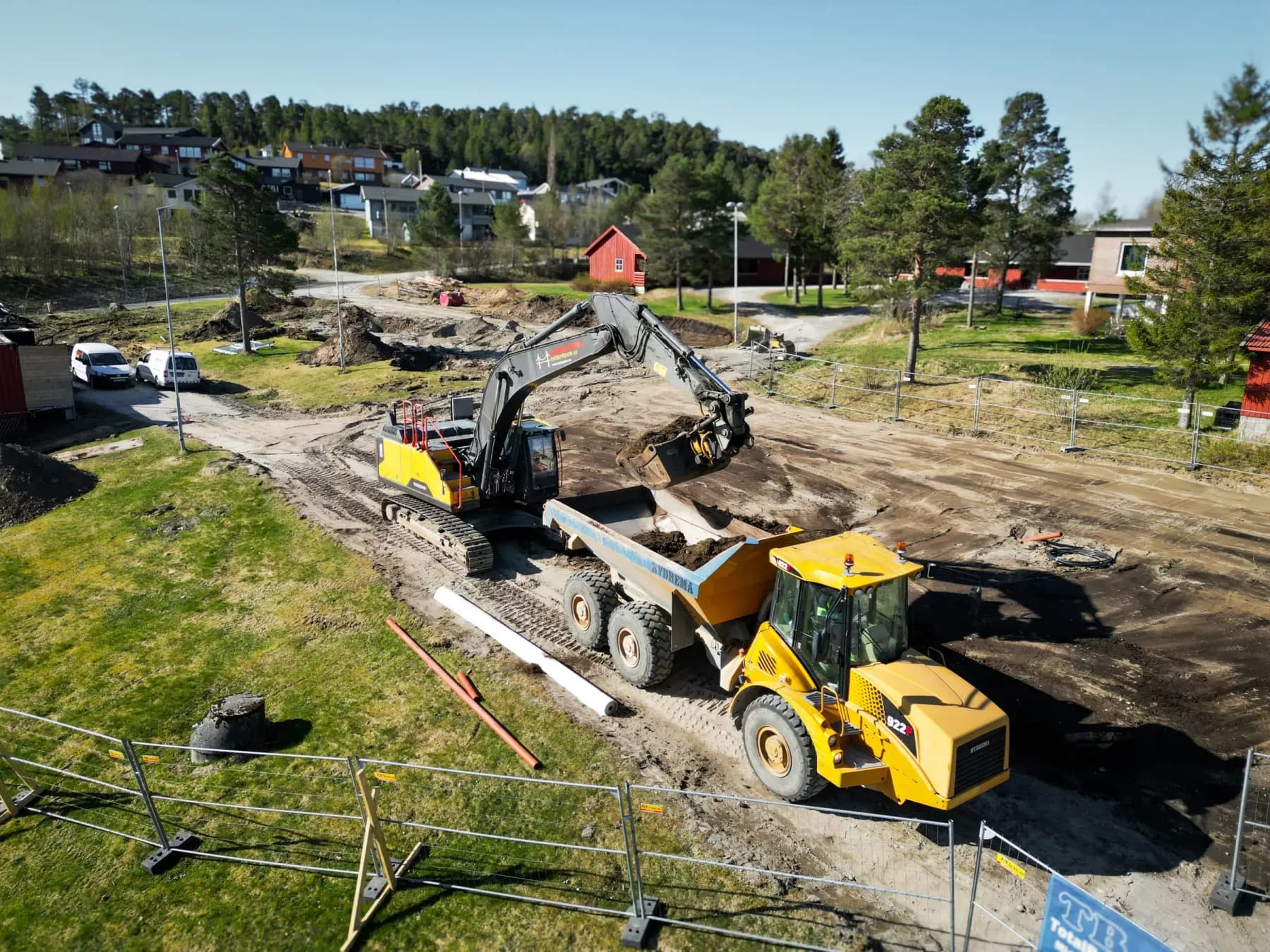 Vi har to ledige stillinger som maskinfører og søker en vegmester